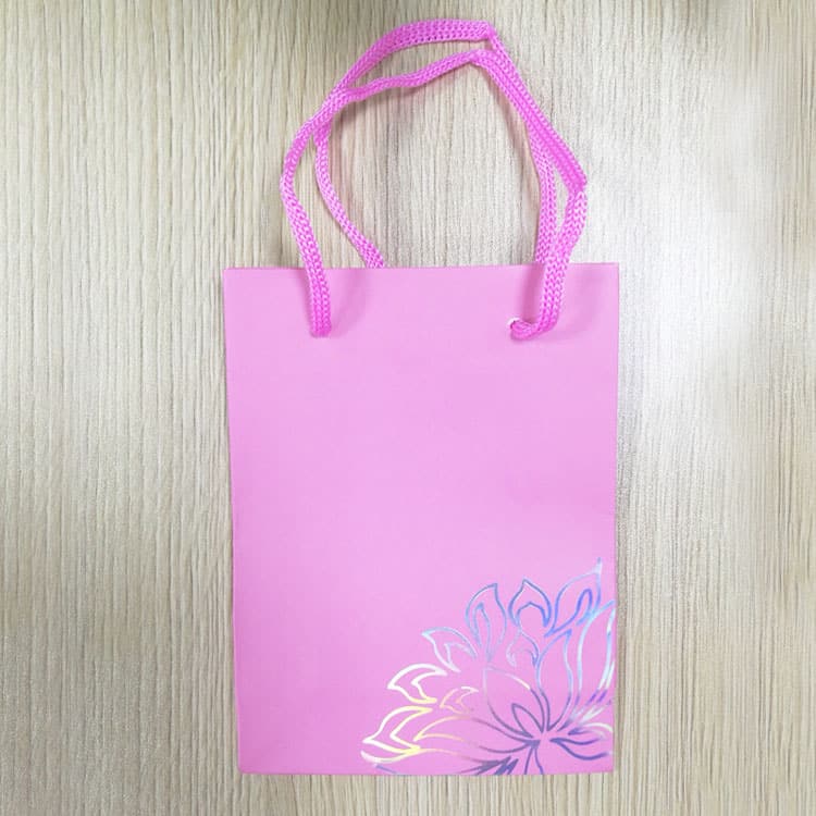 Paper Gift Bag With Hot Stamping