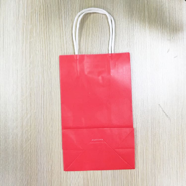 Craft Paper Bag With Oil 